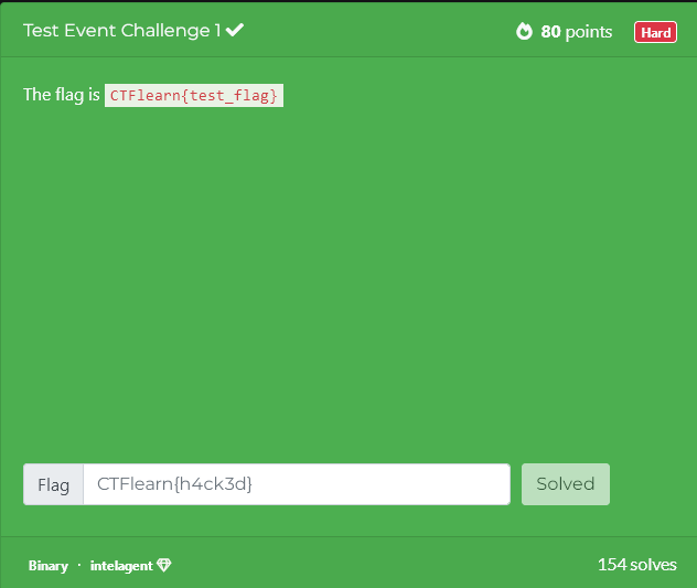 Test Event Challenge 1